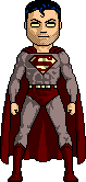 Supergirl as Superman